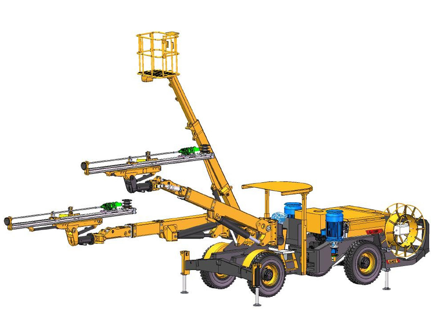 開(kāi)山牌KJ422全液壓掘進(jìn)鉆車